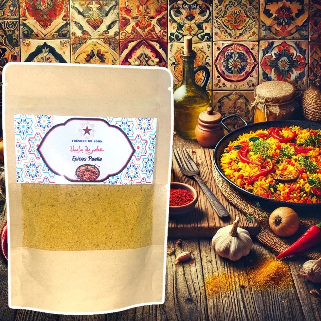 Organik Paella Baharatı 45g - Doğal ve El Yapımı Baharat