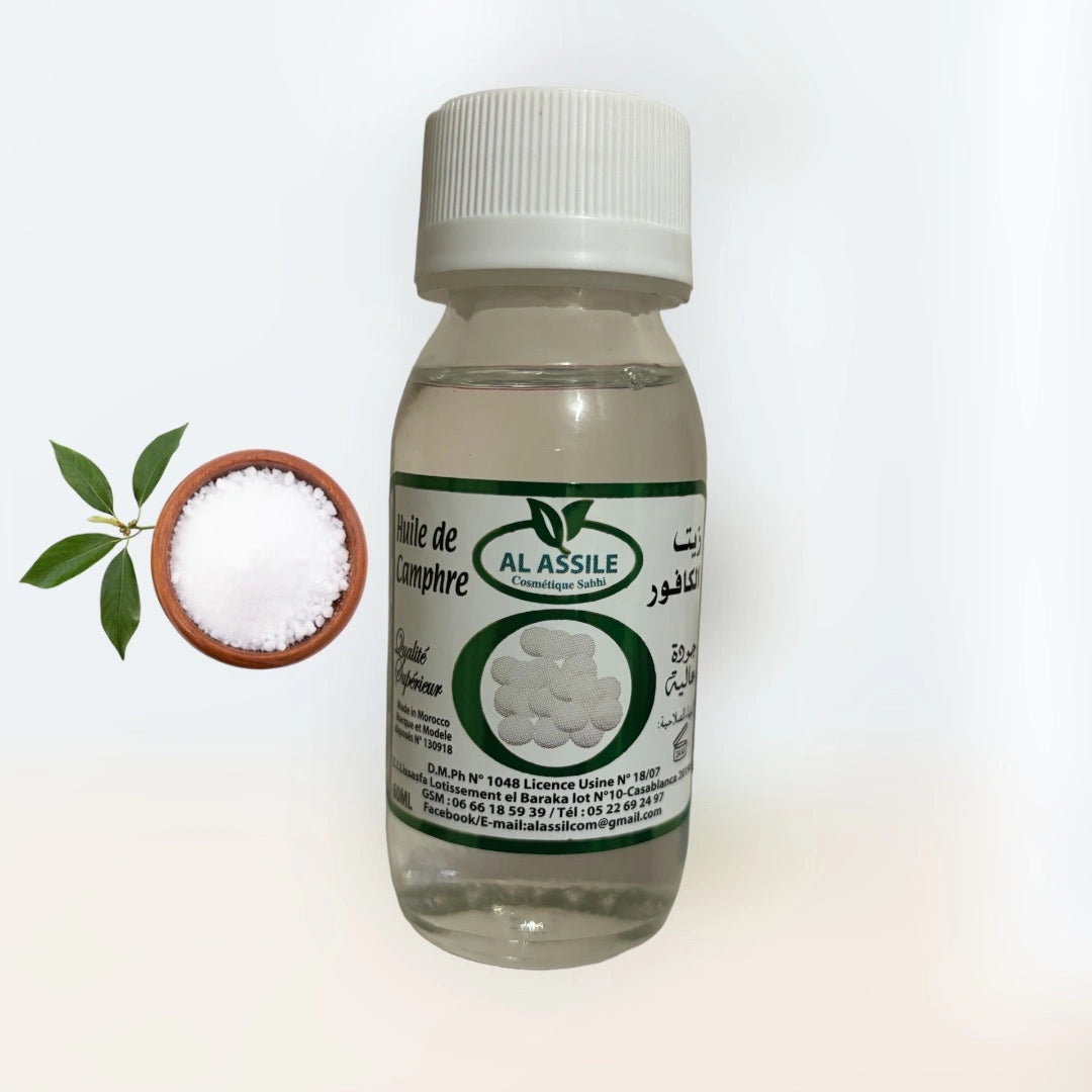 Aceite de alcanfor ORGÁNICO - 60ml - AL ASSILLE