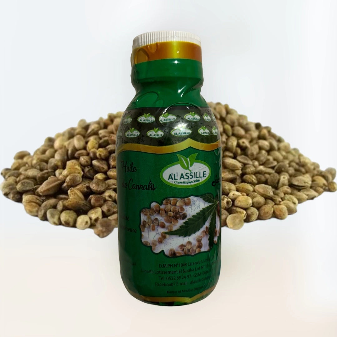 Organic Hemp Seed Oil - 60ml - AL ASSILLE