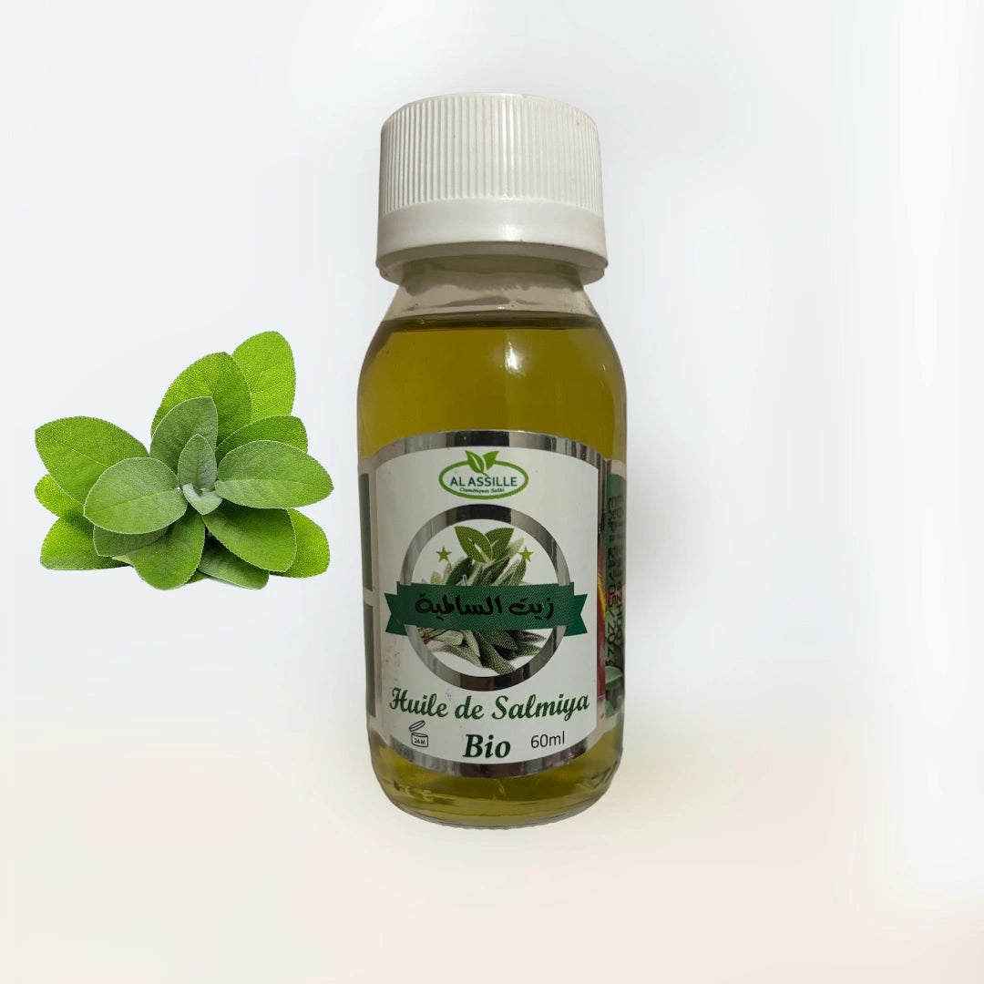Organic Sage Oil - 60ml - AL ASSILLE