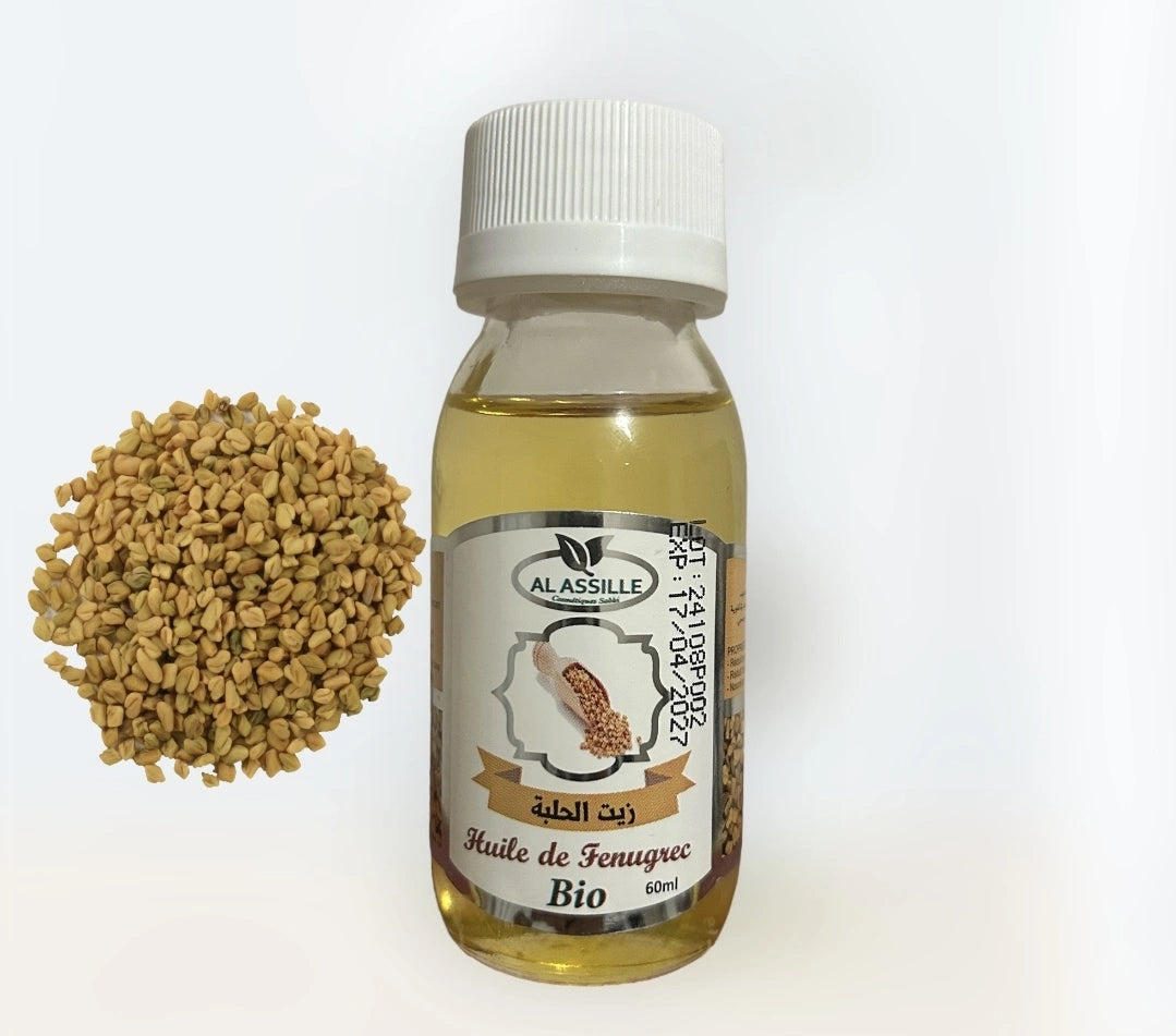 Organik Çemen Otu Yağı - 60ml - AL ASSILLE