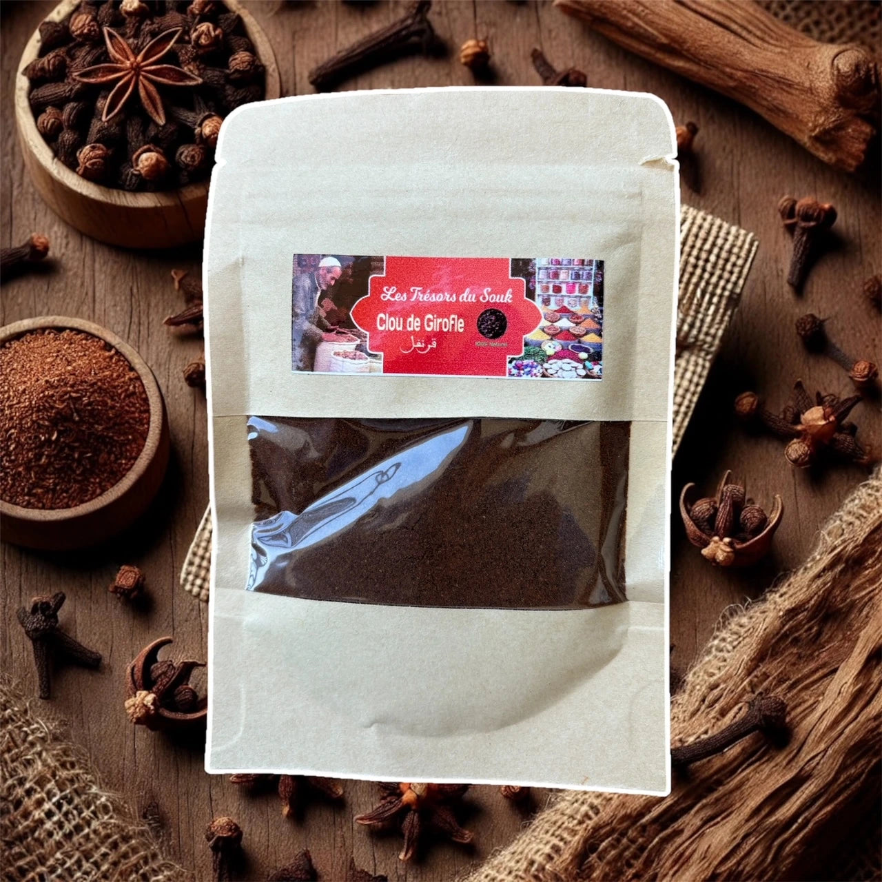 Organik Öğütülmüş Karanfil 45g – Doğal ve El Yapımı Baharat