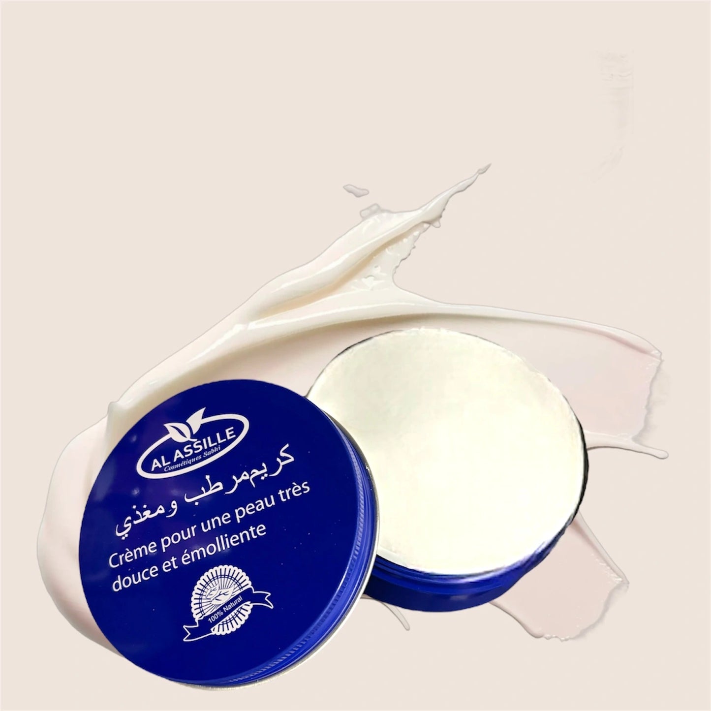 Doğal Krem AL ASSILLE 150ml - Nemlendirici Bakım ve Cilt Koruması