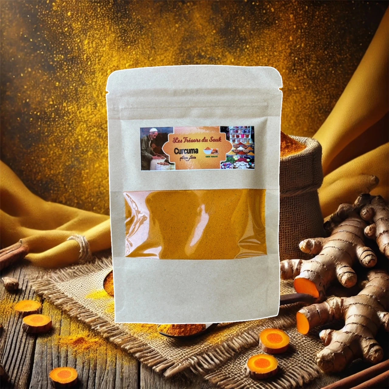 Curcuma Macinata Bio 45g – Spezia Naturale, Artigianale