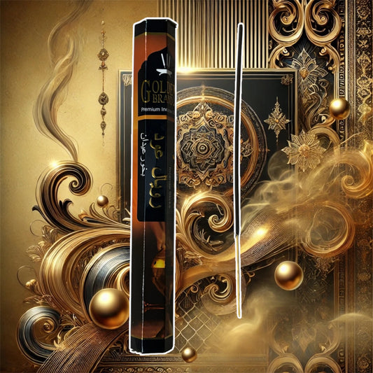 Bastones de Incienso Golden Brand - Oud Premium (16 bastones)