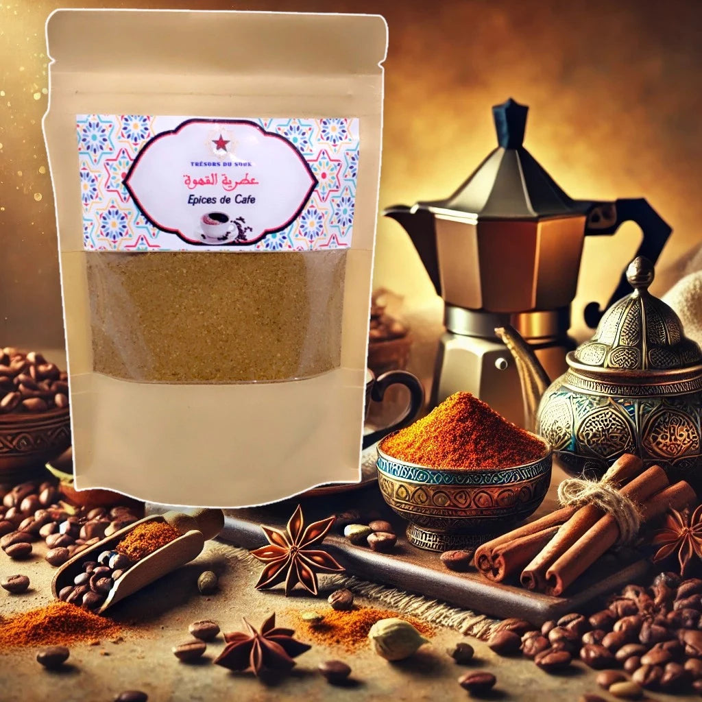 Mélange d'épices pour Cafe moulue Bio 45g Epice Naturelle Et Artisanale