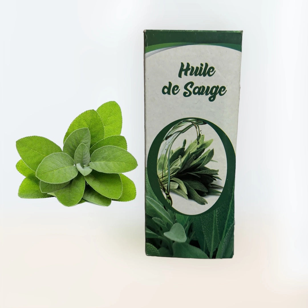 Organic Sage Oil - 60ml - AL ASSILLE