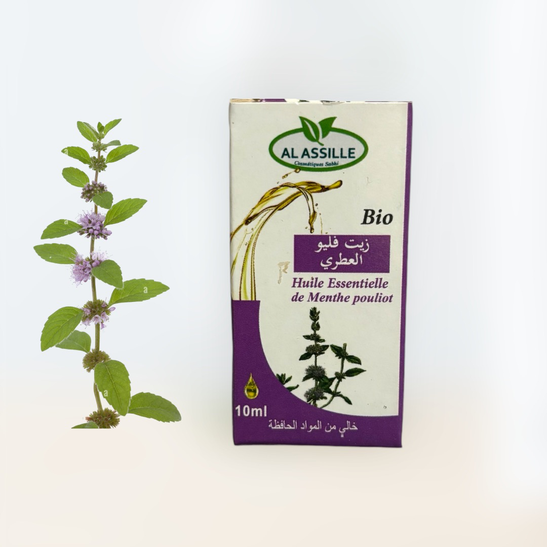 Huile Essentielle de Menthe Pouliot Al ASSILLE - Rafraîchissante et Décongestionnante 10ml