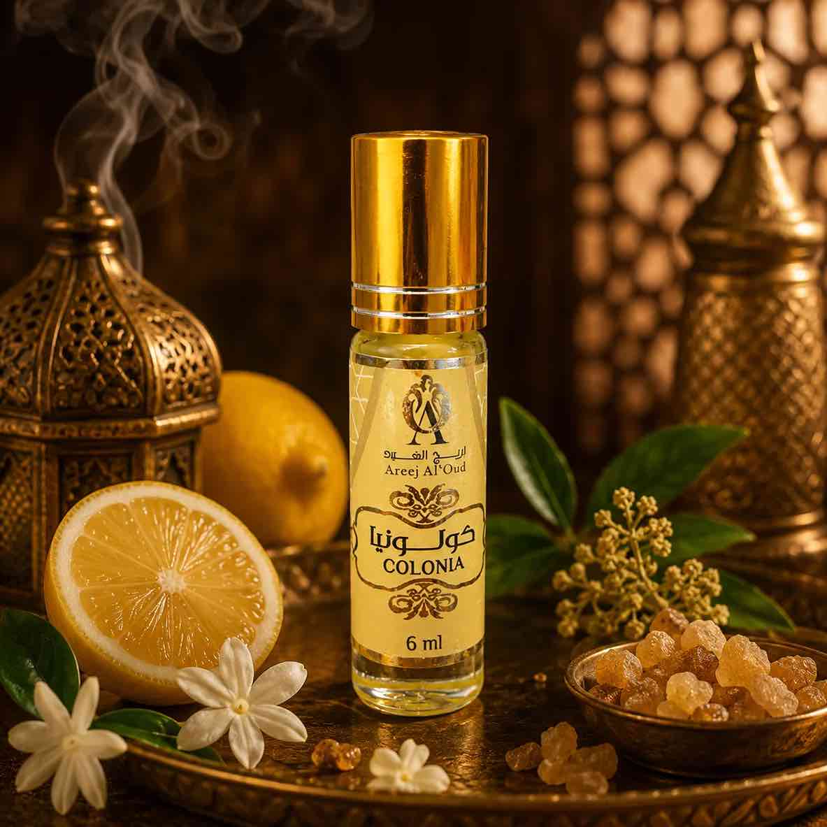 Musk Colonia Areej Al Oud 6ml – Frescura limpia y familiar
