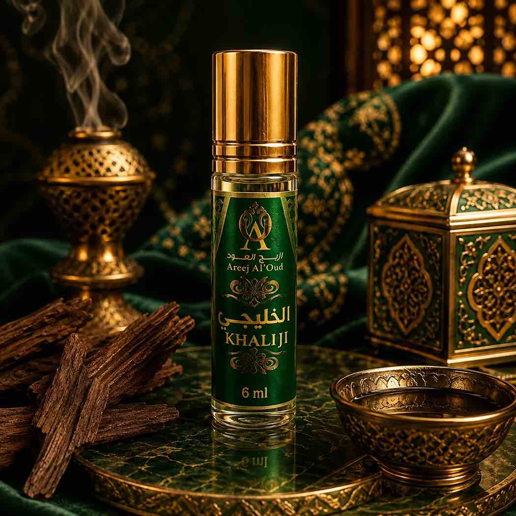 Musk Khaliji Areej Al Oud 6ml – Amaderado, aromático y almizclado