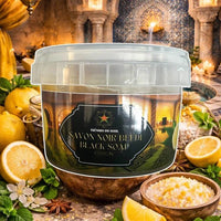 Savon noir beldi au citron