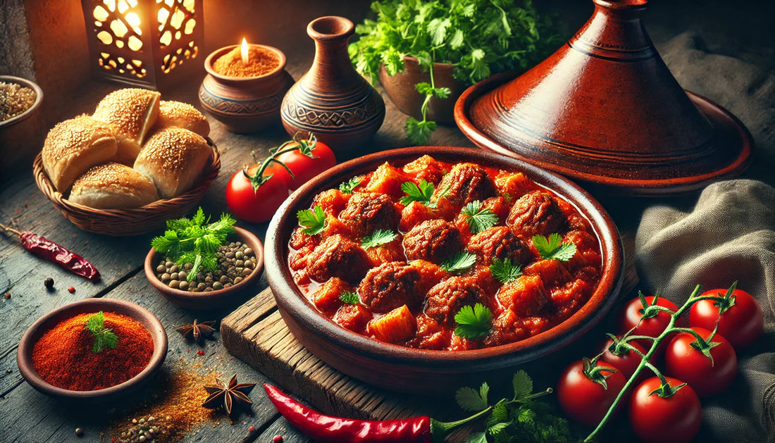 Recette Authentique de la Kefta Marocaine servi en tagine