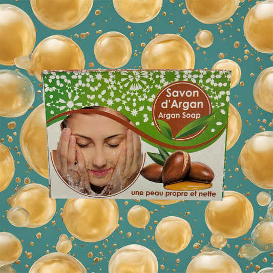 Savon à l'Argan Al ASSILLE - Protection et Anti-Âge 100g