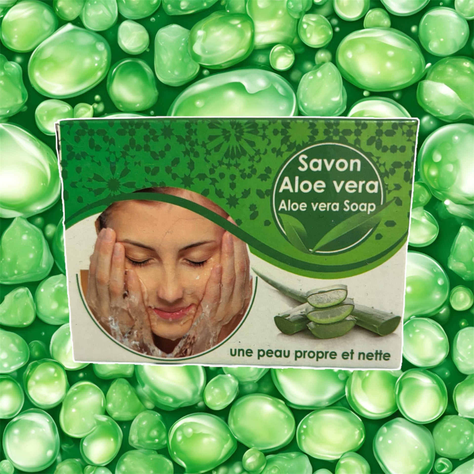 Al ASSILLE Bio-Aloe-Vera-Seife – beruhigend und feuchtigkeitsspendend, –  Tresors du Souk