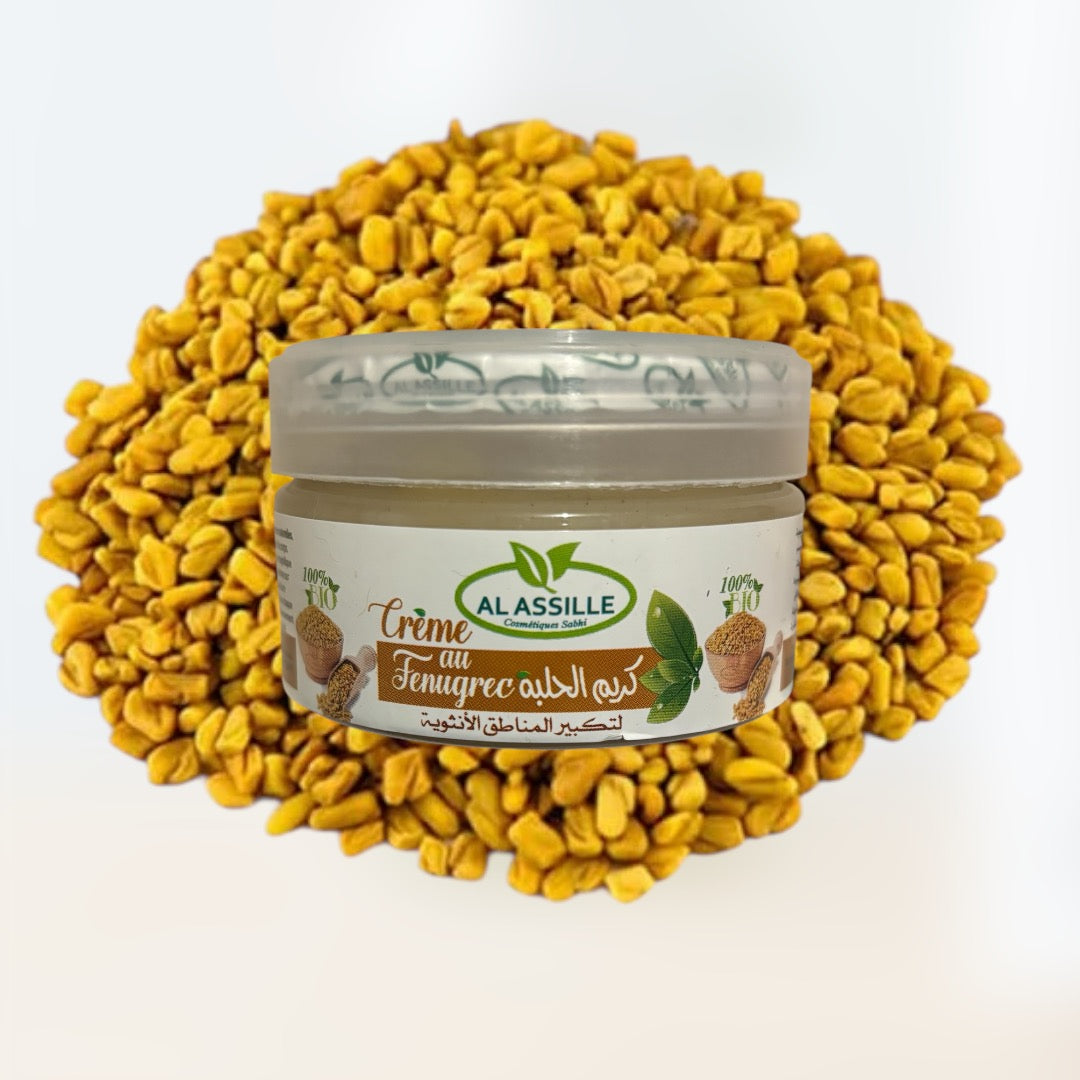 Fenugreek Cream 100ml AL ASSILLE - Natural Moisturizing and Revitalizing Care