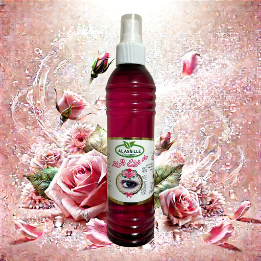 Spray d'Eau de Rose 200ml AL ASSILLE - Soin Démaquillant et Tonifiant Naturel