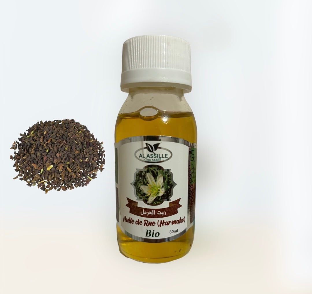 Rue Oil (Harmala) ORGANIC - 60ml - AL ASSILLE