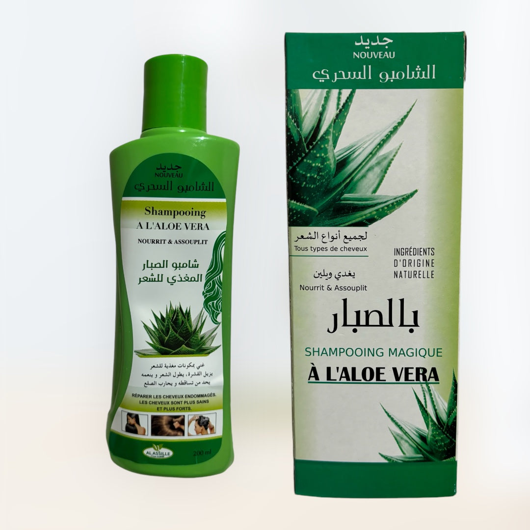 Shampoing Réparateur a l'Aloe Vera - 200ml - AL ASSILLE -