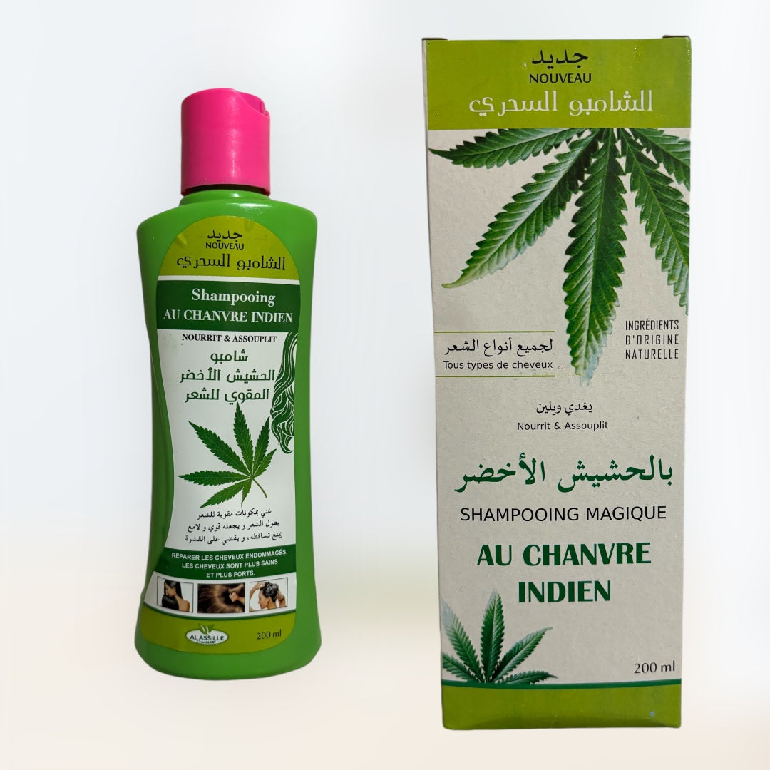 Stärkendes Hanf-Shampoo – 200 ml – AL ASSILLE –