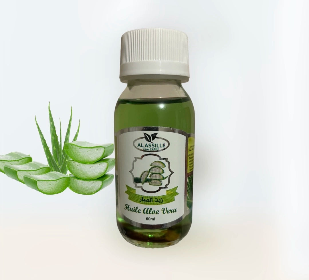 Huile d'Aloe Vera BIO - 60ml - AL ASSILLE