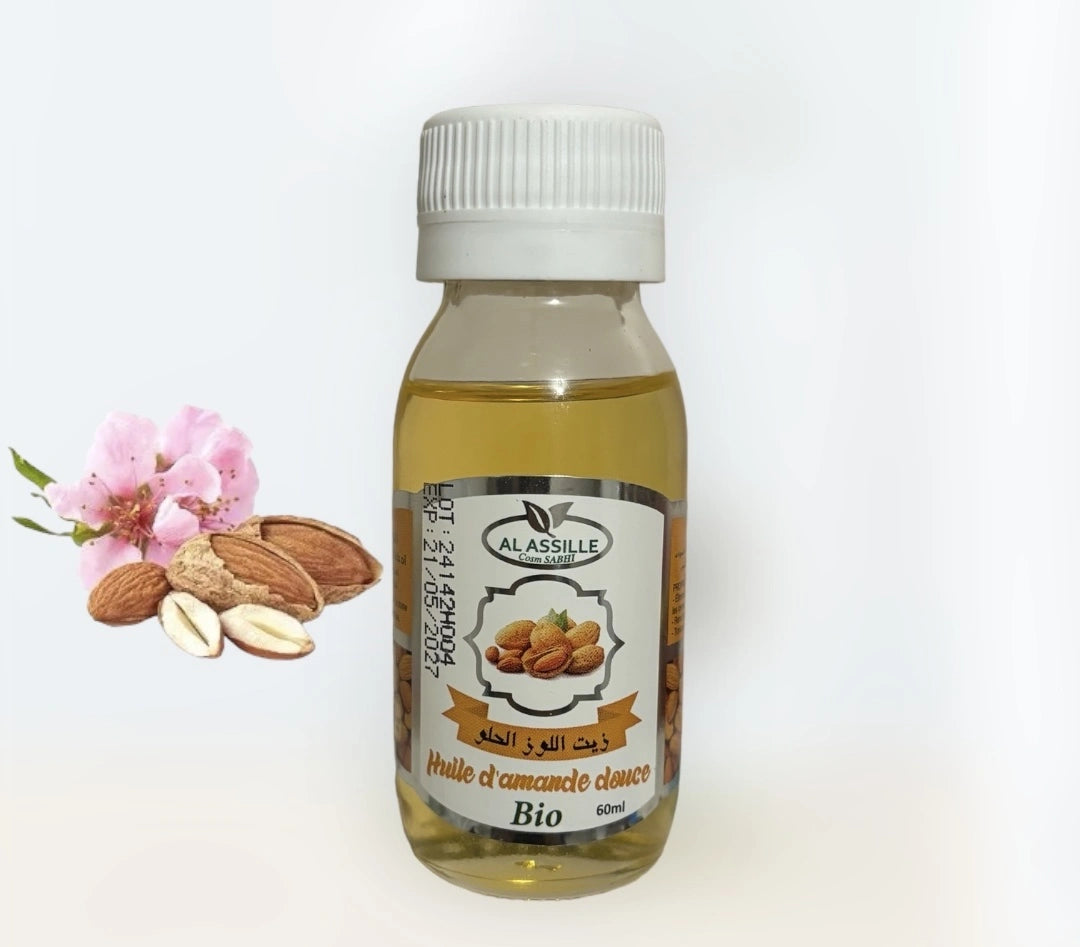 Huile d'Amandes douce BIO - 60ml - AL ASSILLE