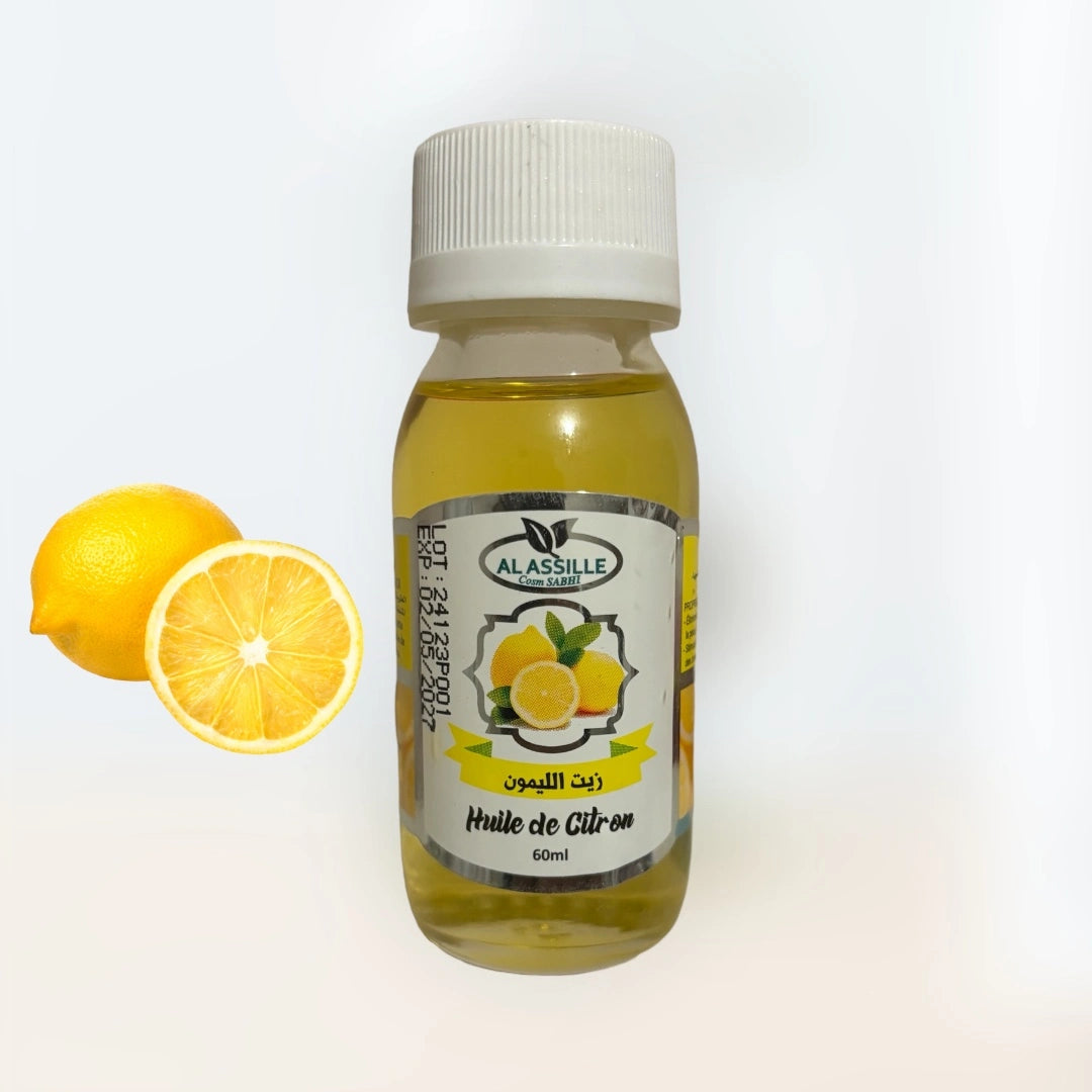 Huile de Citron BIO - 60ml - AL ASSILLE