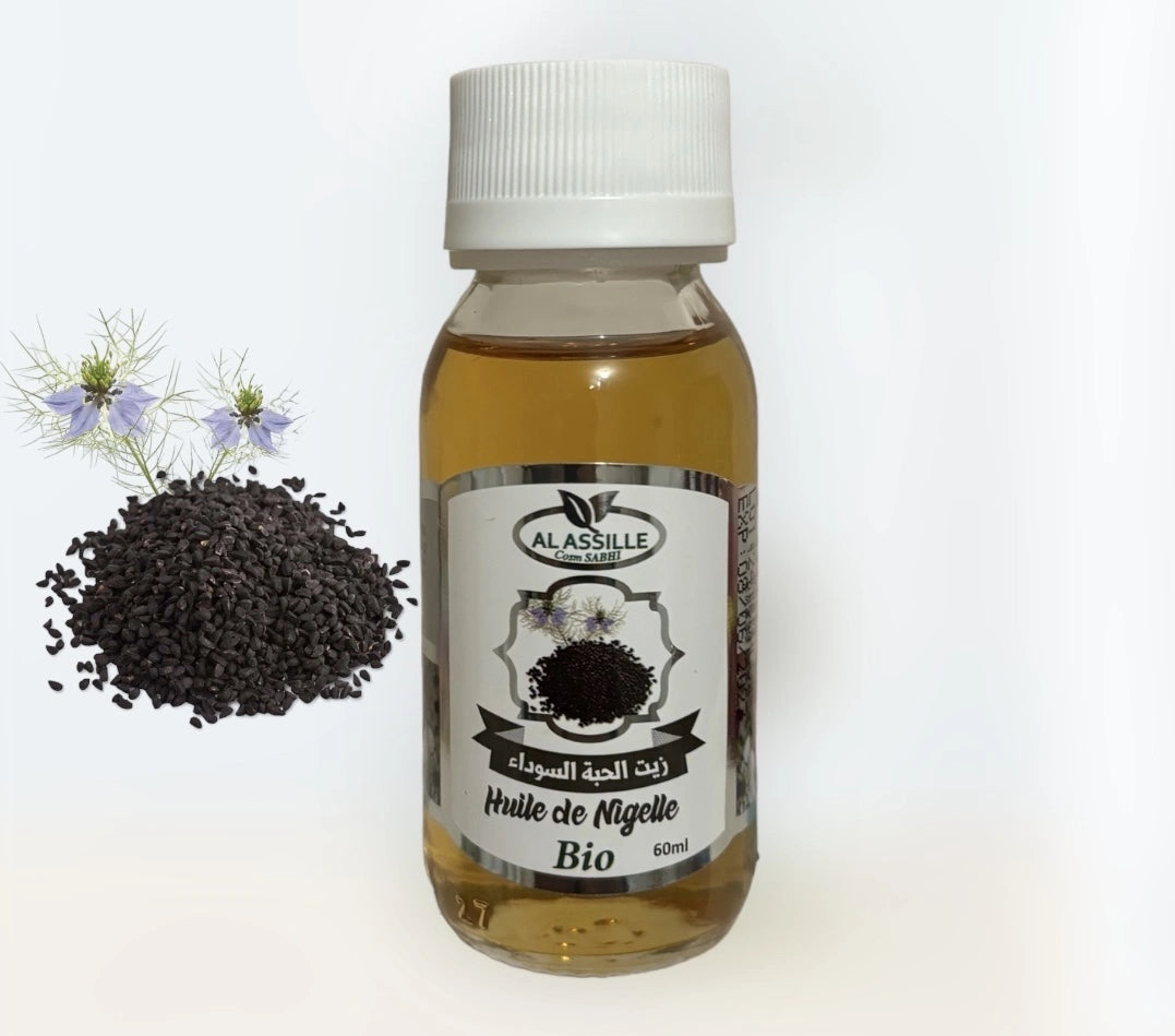 Organic Nigella Oil - 60ml - AL ASSILLE