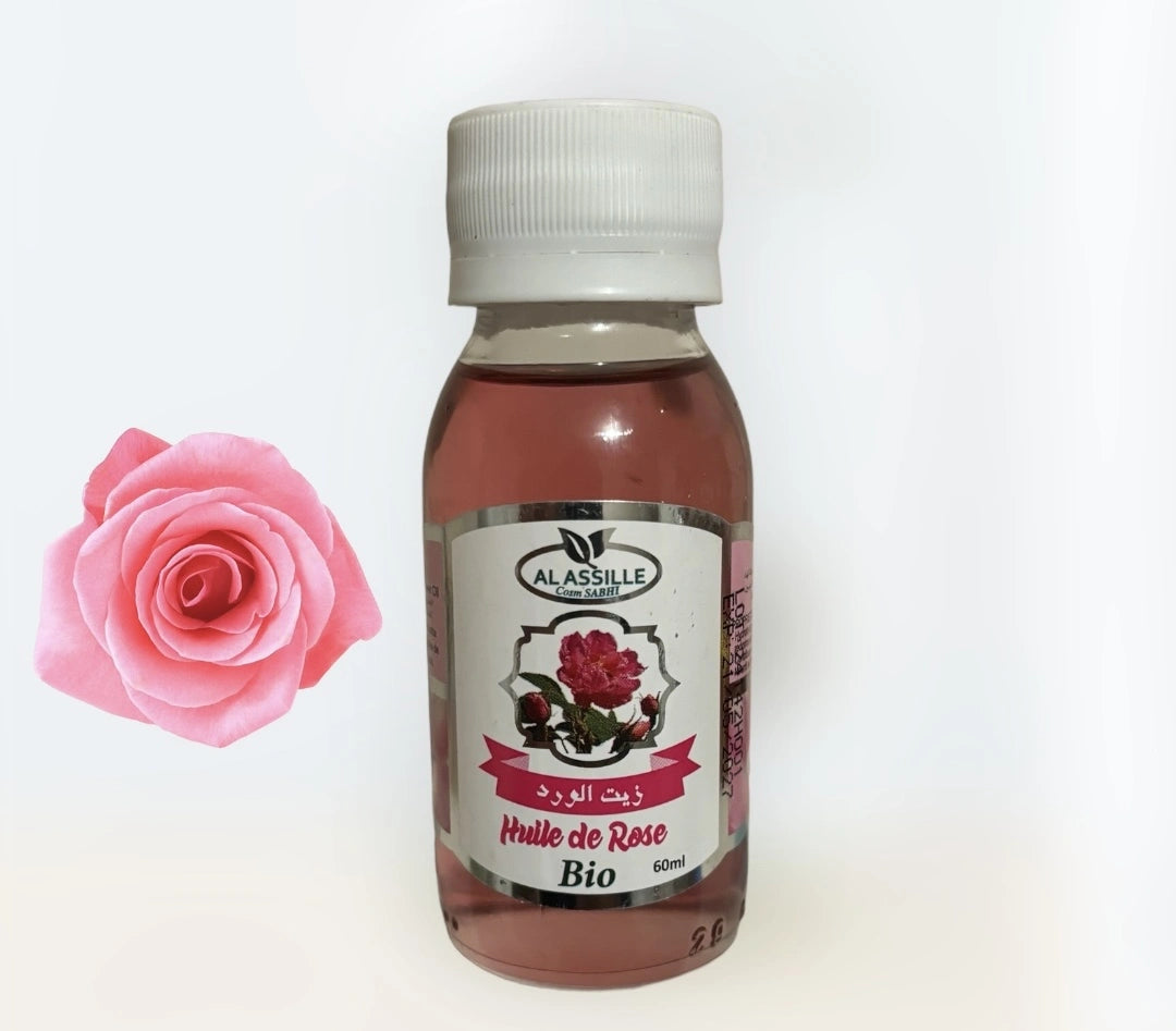 Huile de Rose BIO - 60ml - AL ASSILLE