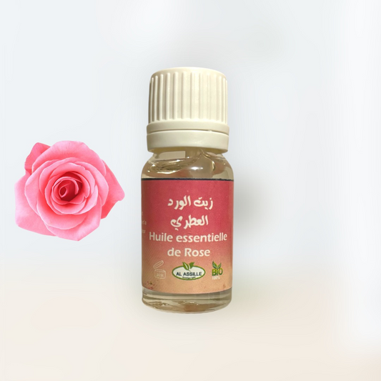 Huile Essentielle de Rose Al ASSILLE - Régénérante et Apaisante 10ml