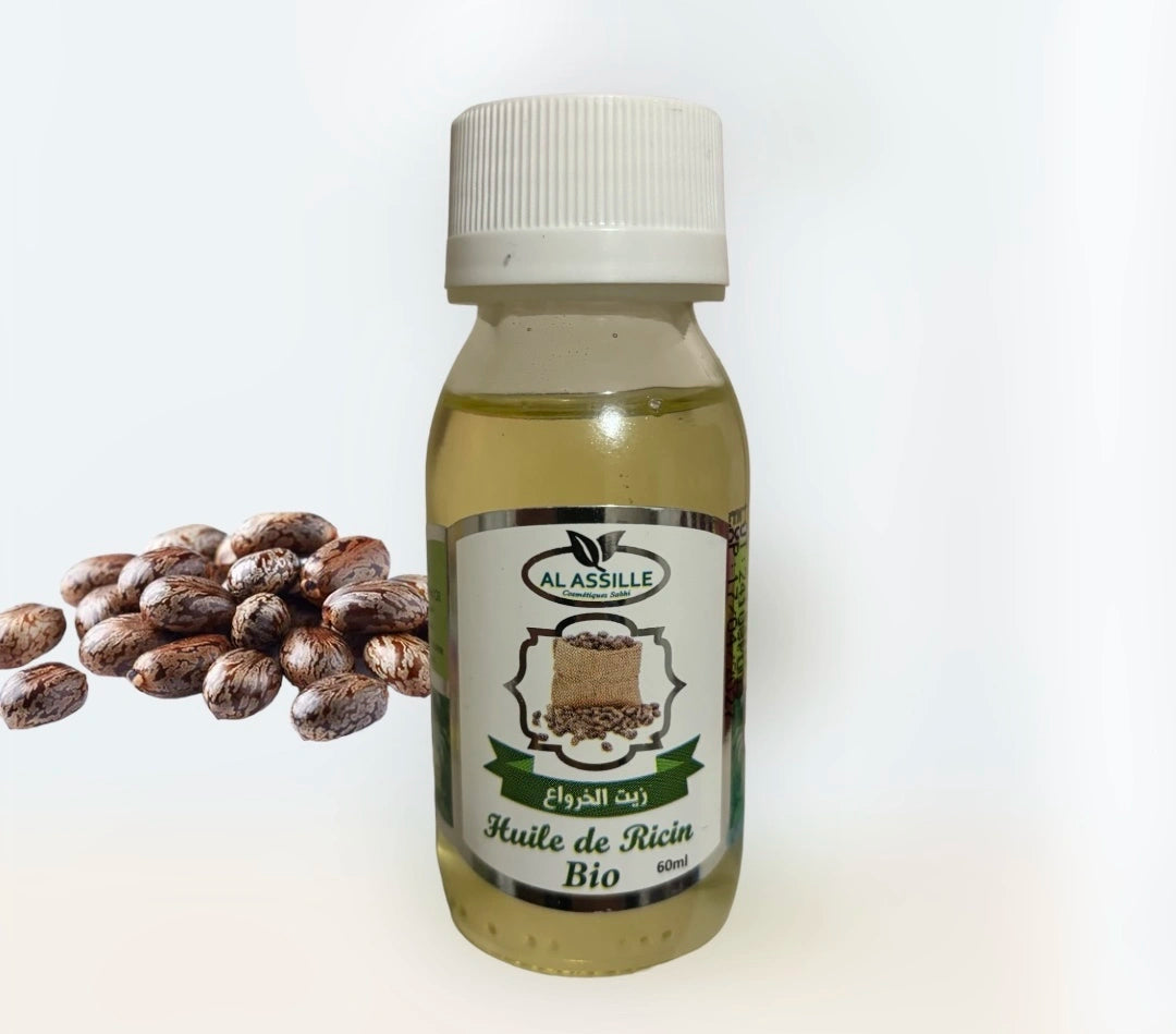 ORGANIC Castor Oil - 60ml - AL ASSILLE