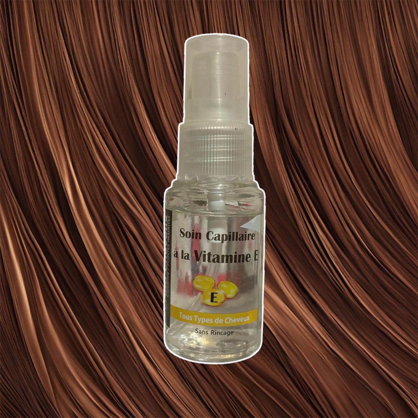 Hair Serum with VITAMIN E (Tocopherols) ORGANIC - 24ml - AL ASSILE -