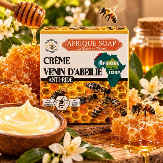 Crème visage au venin d’abeille, Dragosantol et lanoline pour peau sèche et mature