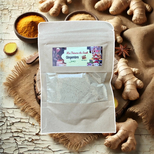 Gingembre Moulu Bio 45g – Épice Naturelle, Artisanale