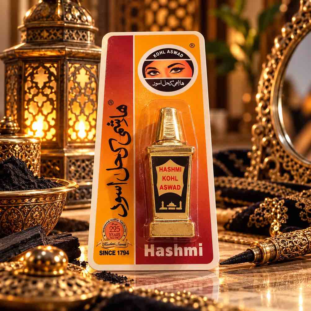 Hashmi Kohl Aswad - Khôl negro tradicional en polvo (surma) 4,5 g