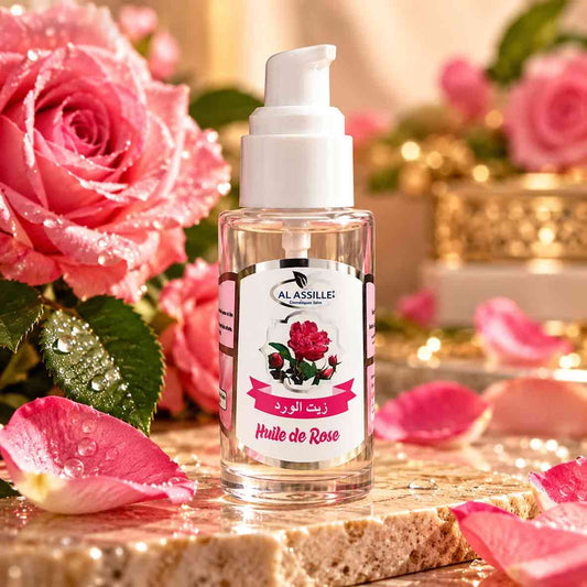 Sérum de Aceite de Rosa en Spray AL ASSILLE 60ml – Ecológico y Natural