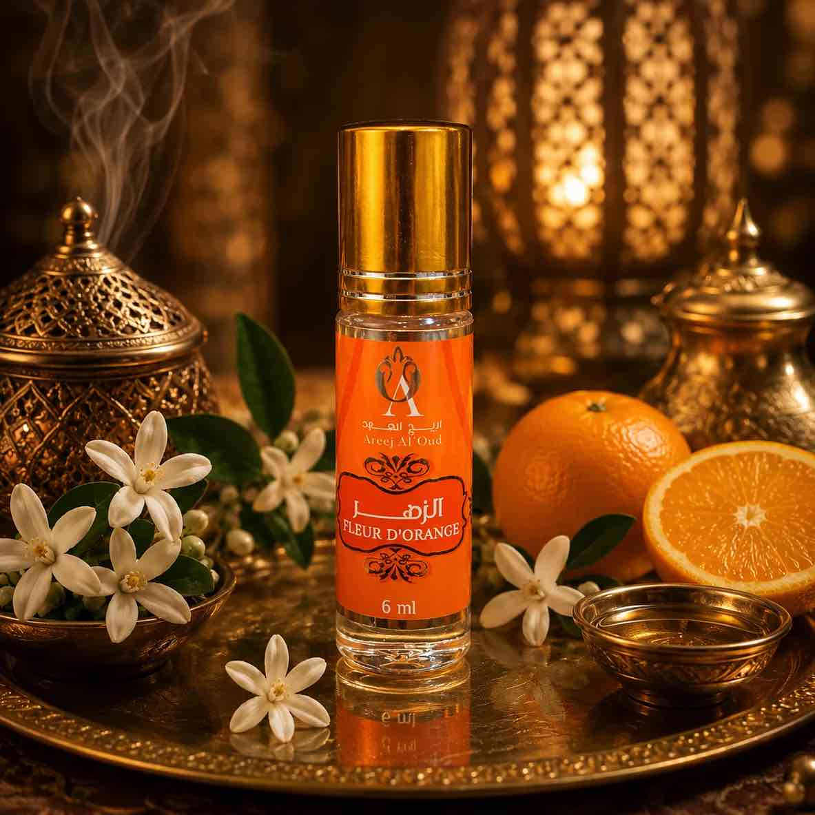 Musk Fleur d'Oranger Areej Al Oud 6ml – Azahar marroquí