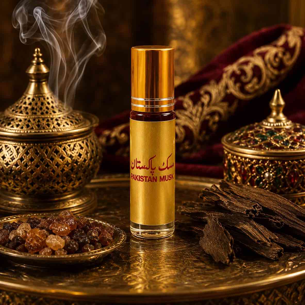Misk Pakistan Areej Al Oud 6ml – Geleneksel Beyaz Misk