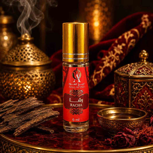 Musk Racha Areej Al Oud 6ml – Senteur Orientale Boisée & Ambrée