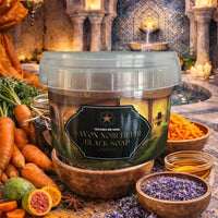 Savon noir beldi à l’extrait de carotte
