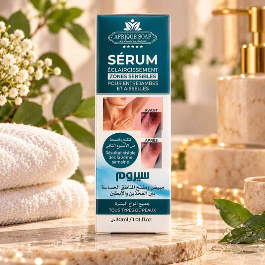 Sérum para Zonas Sensibles Afrique Soap 30ml – Aclara y Unifica el Tono