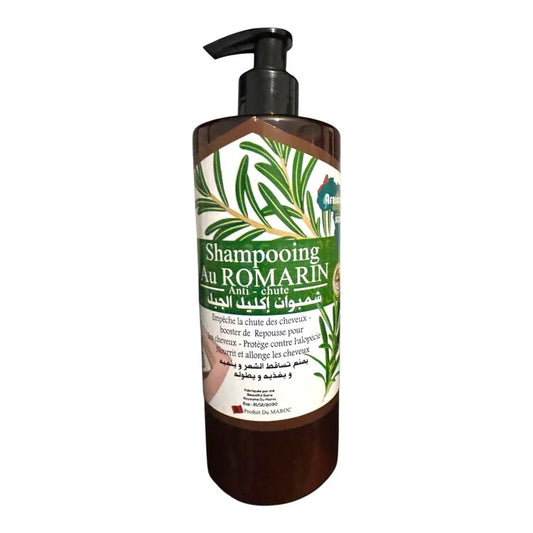 Shampoo al Rosmarino Afrique Soap – 500ml Bio Anti-Caduta & Ricrescita