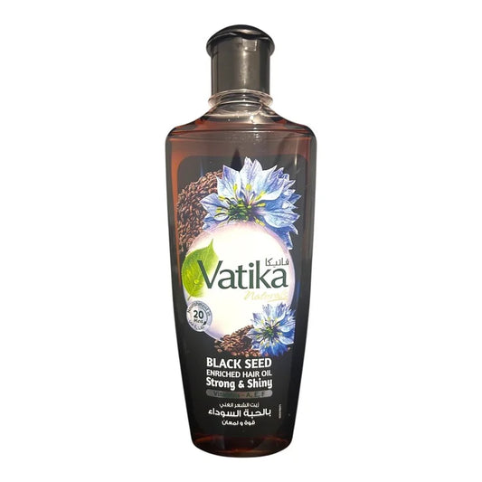 Shampoo Dubai Vatika Semi di Nigella Nero – 200ml Biologico