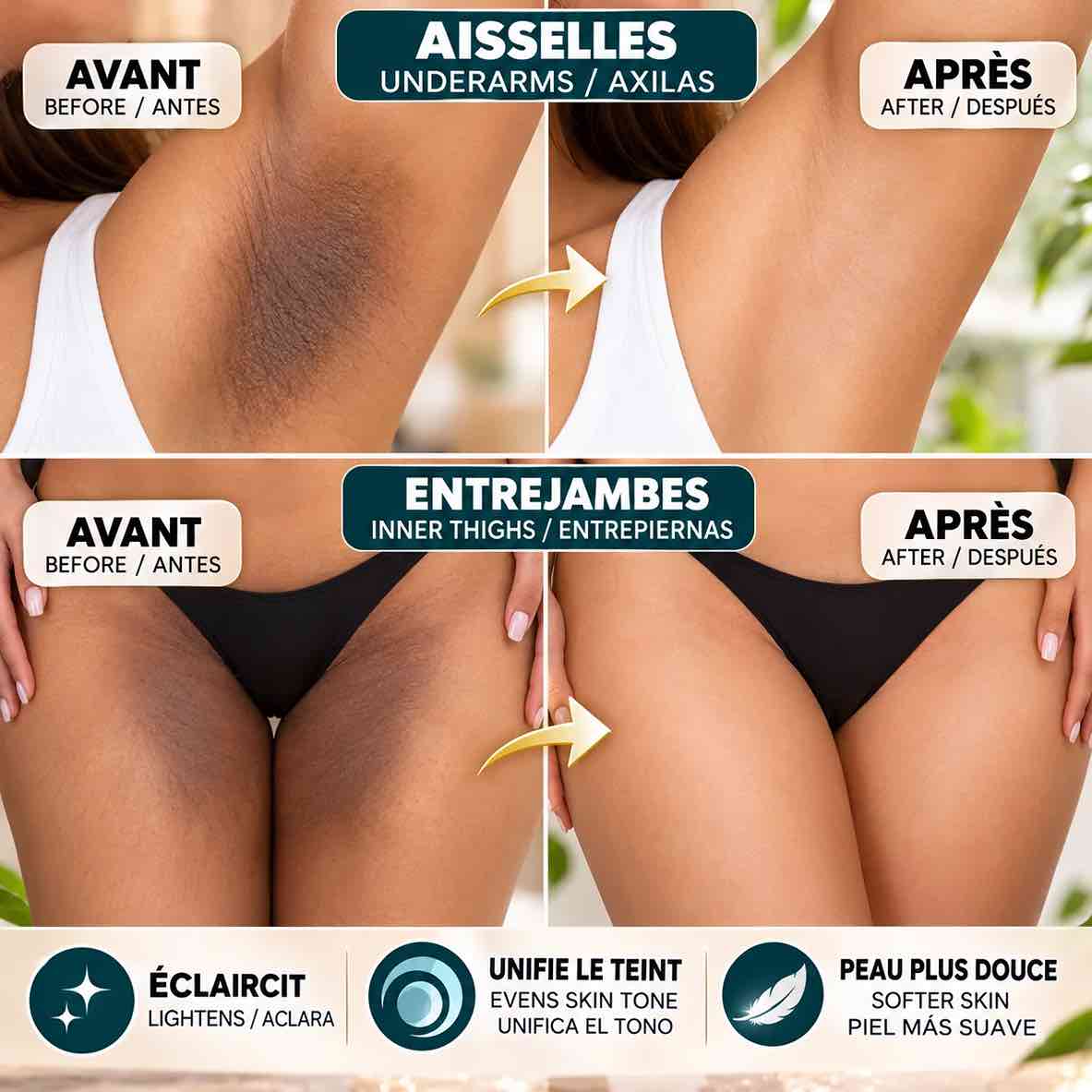 Sérum Zones Sensibles Afrique Soap 30ml – Clarifie & Unifie le Teint